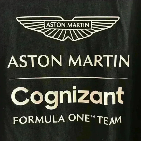 NWOT Men’s Aston Martin Formula 1 Team Shirt - Picture 3 of 5